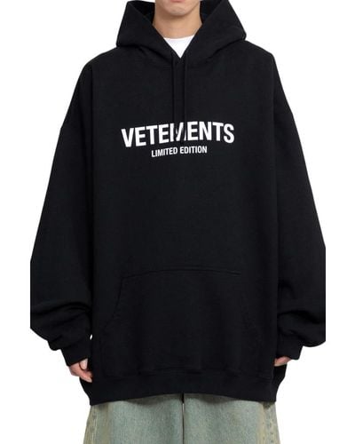Vetements Sweatshirts,limitierte auflage sweatshirt - Schwarz