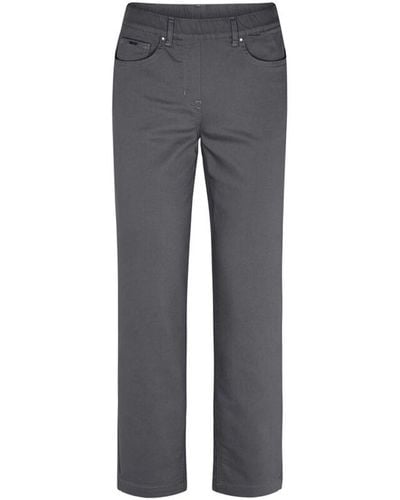 LauRie Slim-Fit Trousers - Grey