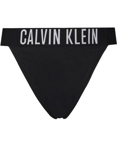 Calvin Klein Nylon thong bañador mujer primavera/verano - Negro