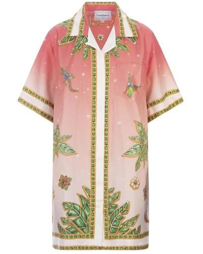 Casablanca Shirt Dresses - Multicolor