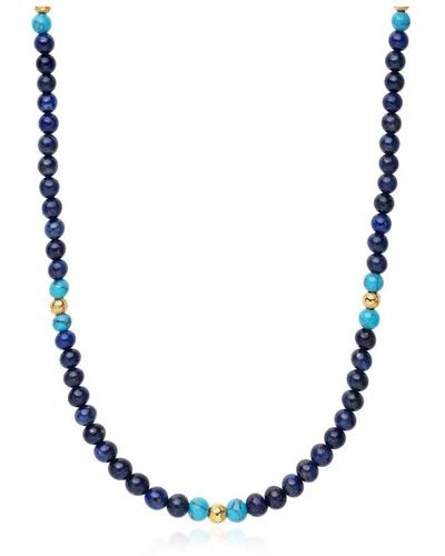 Nialaya Necklaces - Blau
