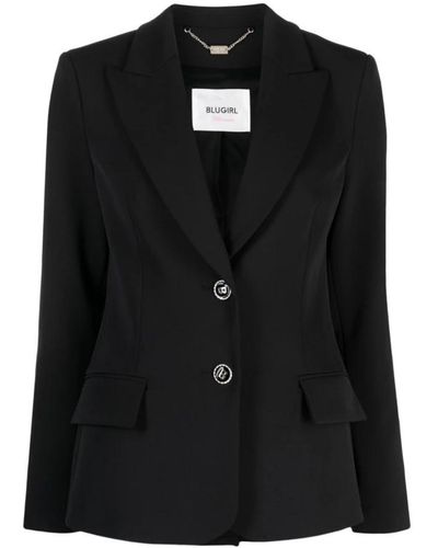 Blugirl Blumarine 22222 nero chaqueta - Negro