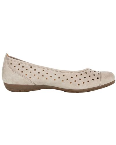 Gabor Shoes > flats > ballerinas - Neutre