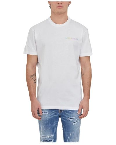 DSquared² Cool fit baumwoll t-shirt - Grau