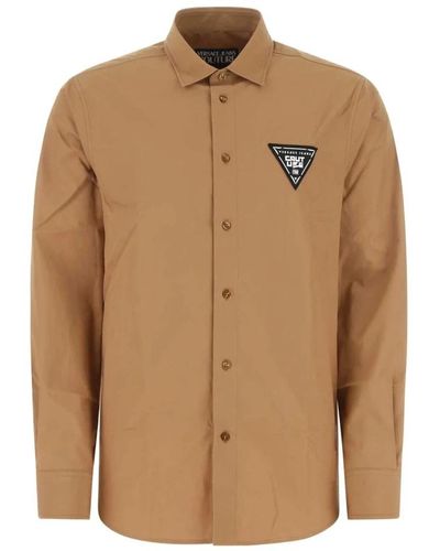 Versace Casual Shirts - Brown