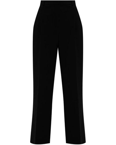 Holzweiler Pleat-front trousers Negro