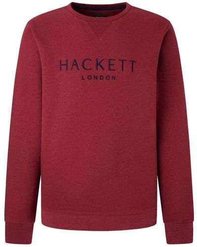 Hackett Sweatshirts & hoodies > sweatshirts - Rouge