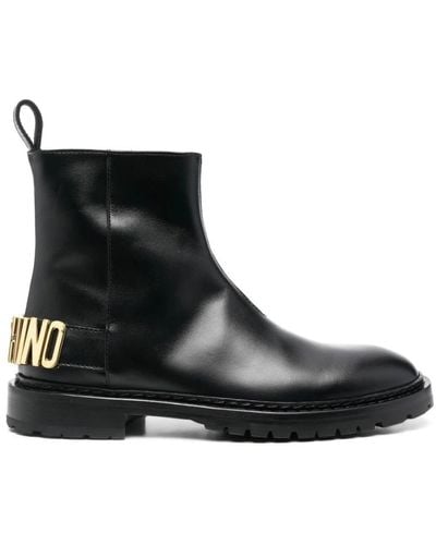 Moschino Chelsea Boots - Black