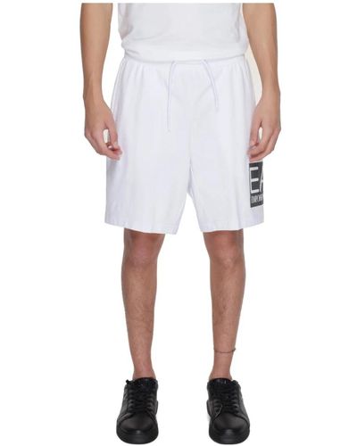 EA7 Shorts > casual shorts - Blanc