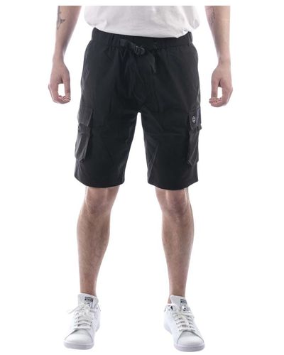 DOLLY NOIRE Pantaloni corti poly shorts cargo 01 - Nero