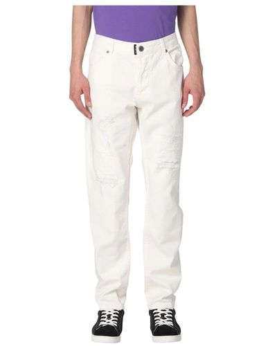 Gaelle Paris Slim-Fit Jeans - White