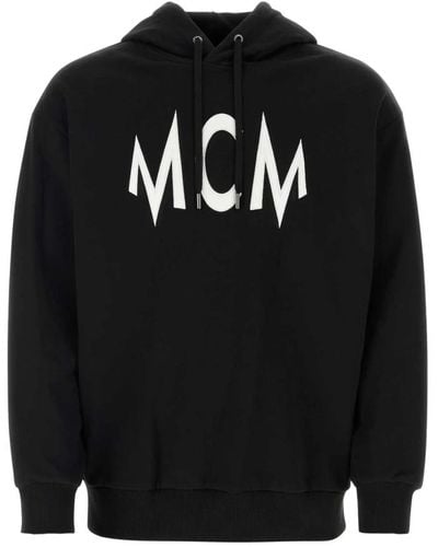 MCM Er Baumwoll-Sweatshirt - Klassischer Stil - Schwarz