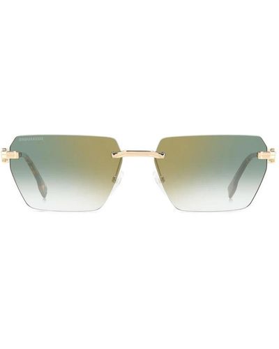 DSquared² Moderne lässige sonnenbrille mit grünen verlaufsgläsern