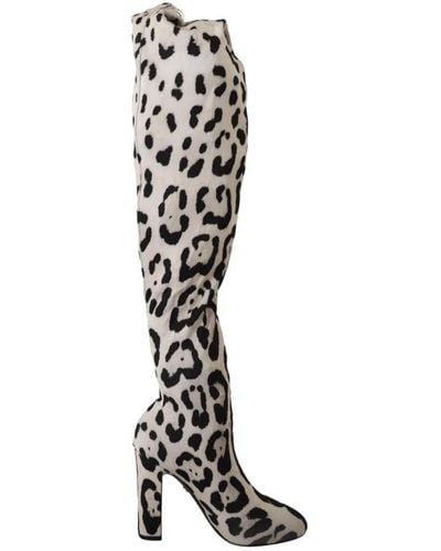 Dolce & Gabbana Stretch long boots - Nero