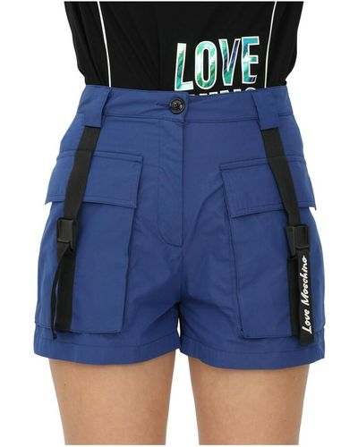 Love Moschino Shorts - Azul