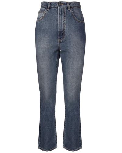 Alaïa Jeans > boot-cut jeans - Bleu