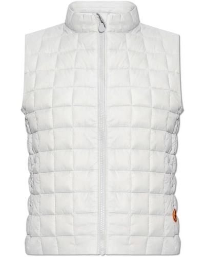 Save The Duck Mira gilet - Bianco