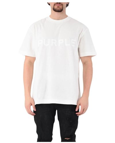 Purple Brand T-Shirts - White