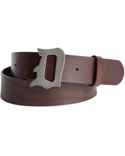 Dondup Belts - Brown