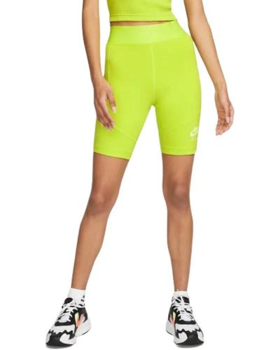 Nike "shorts air bike per donne" - Giallo