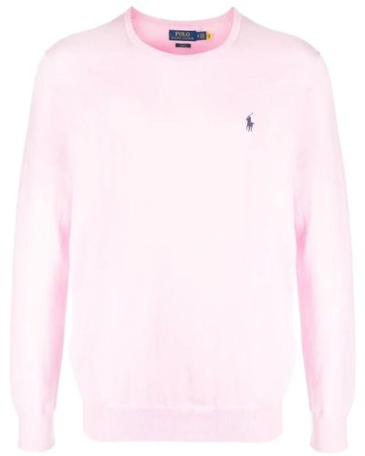 Polo Ralph Lauren Rosa sweaters mit signatur pony - Pink