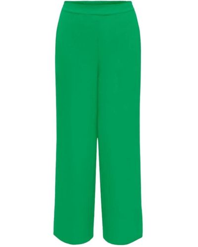 ONLY Straight Pants - Green