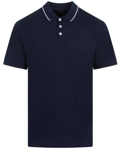 Giorgio Armani Polo Shirts - Blue