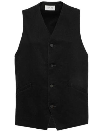 Lemaire Jackets > vests - Noir