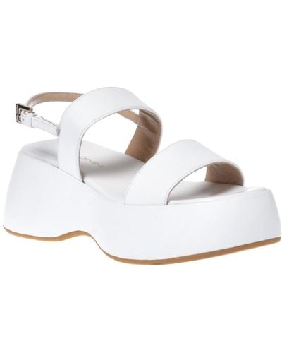 Baldinini Sandal in calfskin - Weiß