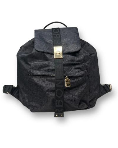 Borbonese Backpacks - Black