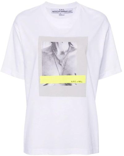 A.P.C. New-haven t-shirt - Weiß