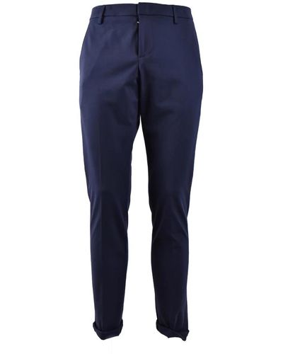 Dondup Trousers > suit trousers - Bleu
