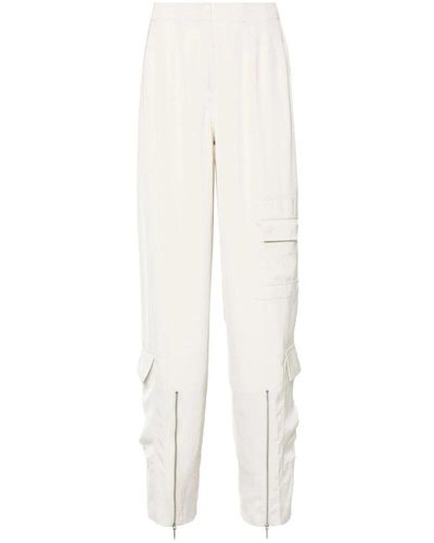 Calvin Klein Wide Trousers - White