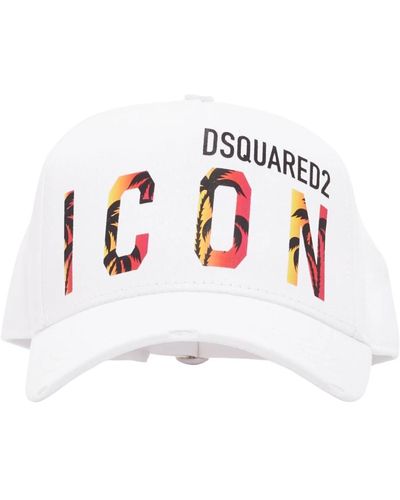 DSquared² Caps - Bianco