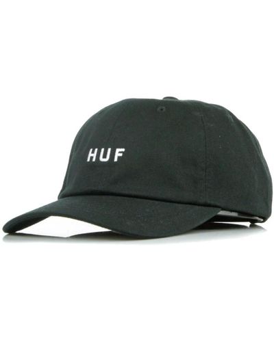 Huf Verstellbare gebogene schirmmütze essentials og logo cv hat - Grün
