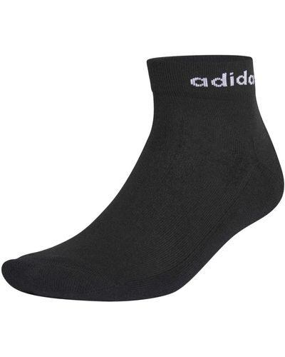 adidas Calze caviglia nero/bianco 3-pack