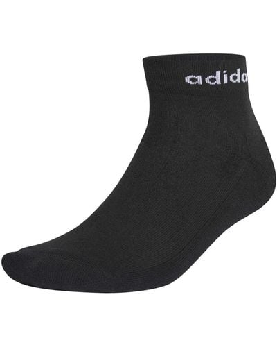 adidas Knöchelsocken schwarz/weiß 3er-pack