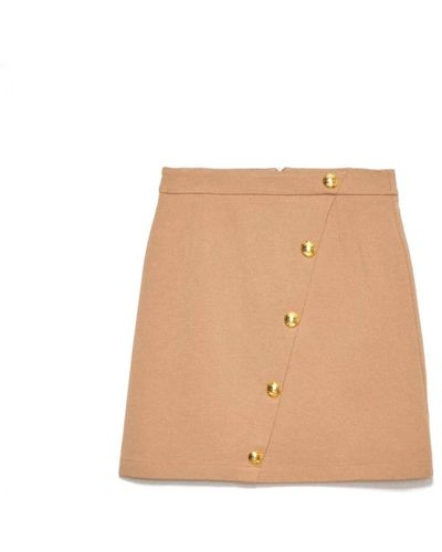 Gaelle Paris Short Skirts - Natural
