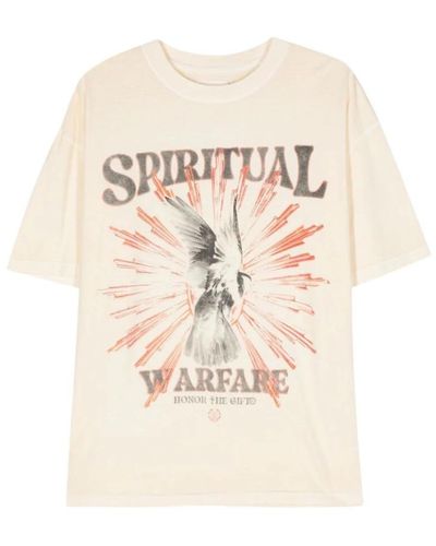 Honor The Gift Spiritual conflict t-shirt - Bianco