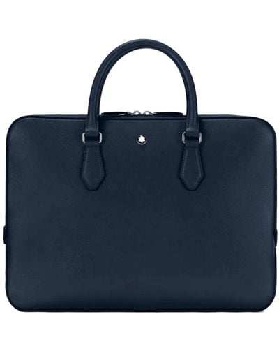 Montblanc Bags > laptop bags & cases - Bleu
