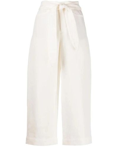 Vince Wide trousers - Blanco