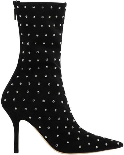 Paris Texas Holly Mama Ankle Boot - Black