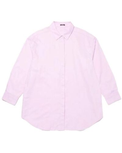 Denham 02-22-04-40-010 olivia shirt ox longbluse rosa - Pink