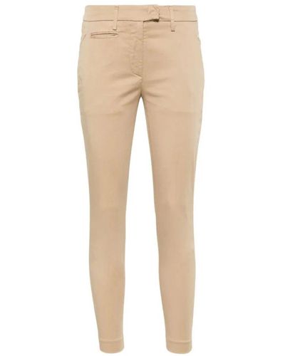 Dondup Slim-Fit Trousers - Natural