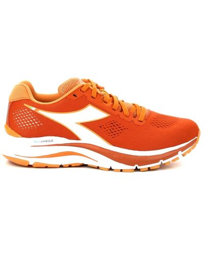 Diadora Shoes > sneakers - Orange