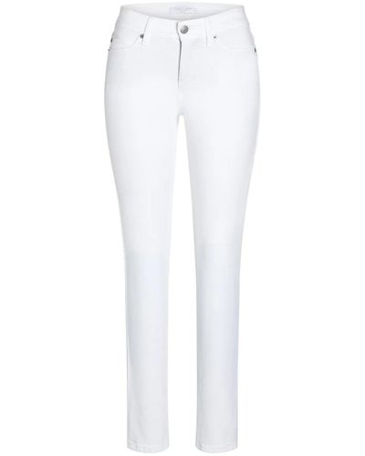 Cambio Skinny jeans - Bianco