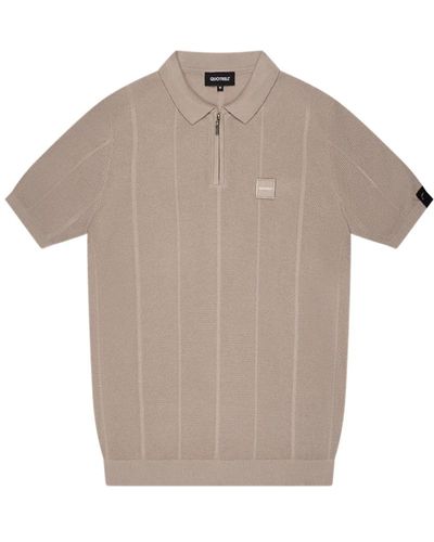 Quotrell Tops > polo shirts - Gris