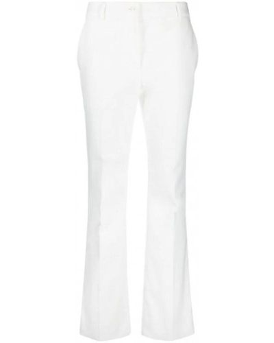 Boutique Moschino Trousers > wide trousers - Blanc