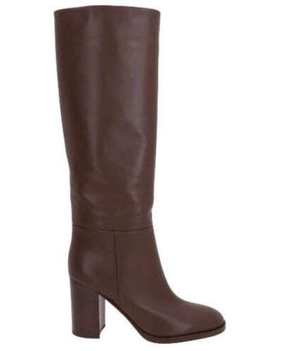 Gianvito Rossi Over-Knee Boots - Brown
