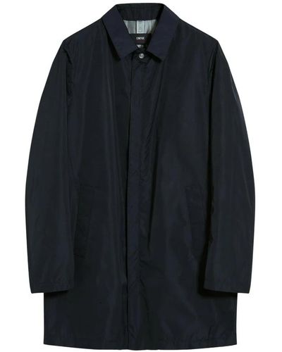 Cinque Single-Breasted Coats - Black